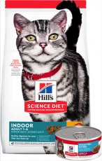 Hill's Science Diet Adult Indoor Cat + Lata Ocean Fish 3.5 + Latalb